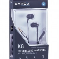 Syrox K8 Kulakiçi Spor Kulaklık