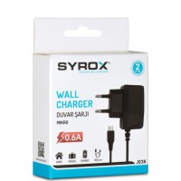 Syrox S3/Luna 0.6 A Kutu Şarj Cihazı J03K