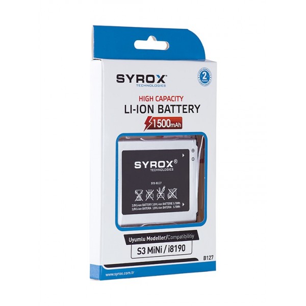 Syrox S3 Mini / I8190 / 8160 ACE2 Batarya