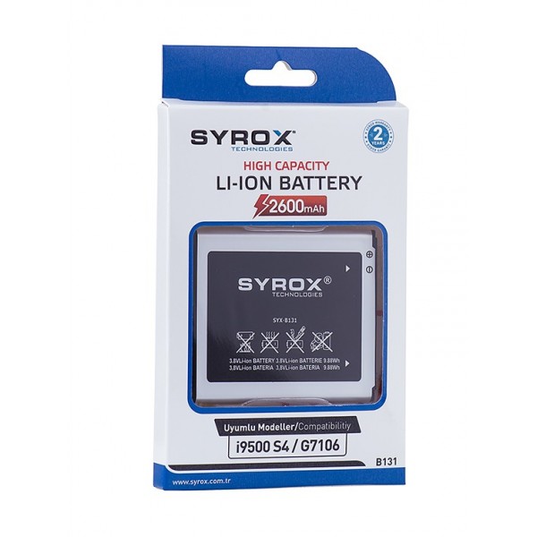 Syrox S4 / I9500 / G7106 Batarya