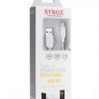 Syrox Type-C 2 Amper 0,2M PowerBank Kablo