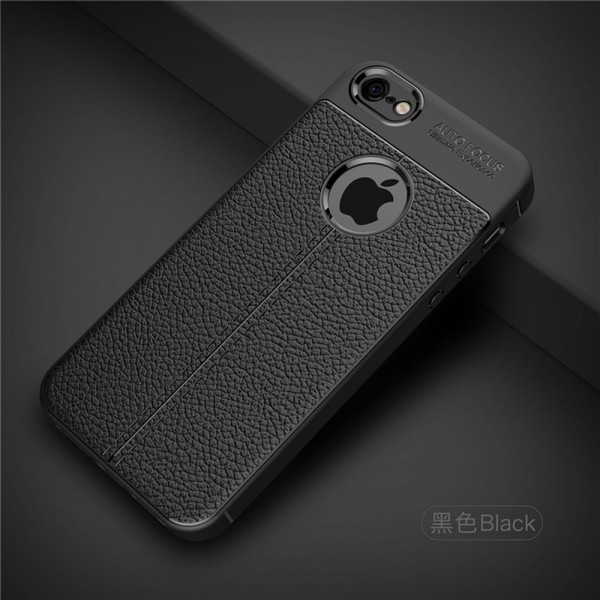 Apple iPhone 6 - 6S Focus Derili Silikon Kılıf Siyah