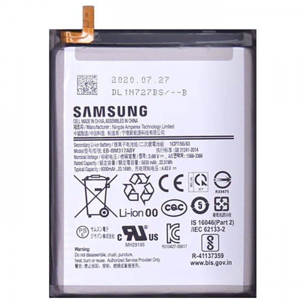 Samsung Galaxy M31S M317 Batarya 5000mAh OEM