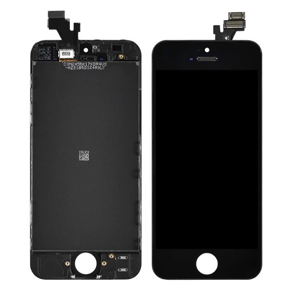 Apple iPhone 5 LCD Ekran Dokunmatik Panel Siyah A+ Kalite