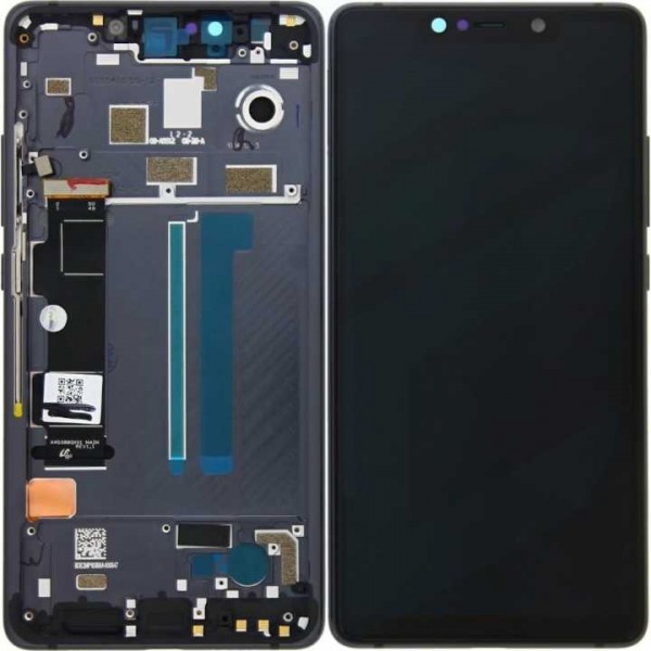 Xiaomi Mi 8 SE LCD Ekran Dokunmatik Panel Çıtalı Servis Siyah