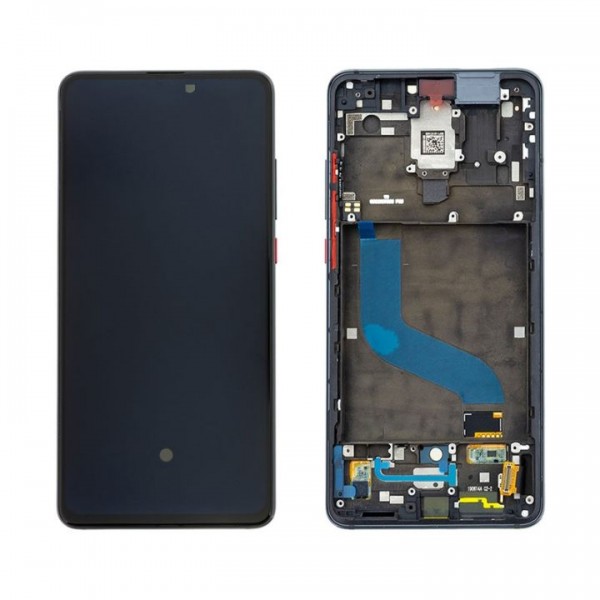 Xiaomi Mi 9T LCD Ekran Dokunmatik Panel Çıtalı Servis Siyah