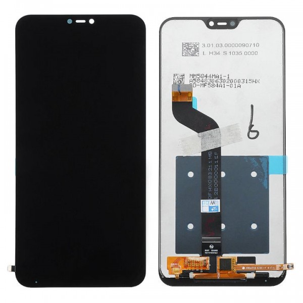 Xiaomi Mi A2 Lite LCD Ekran Dokunmatik Panel Siyah Servis