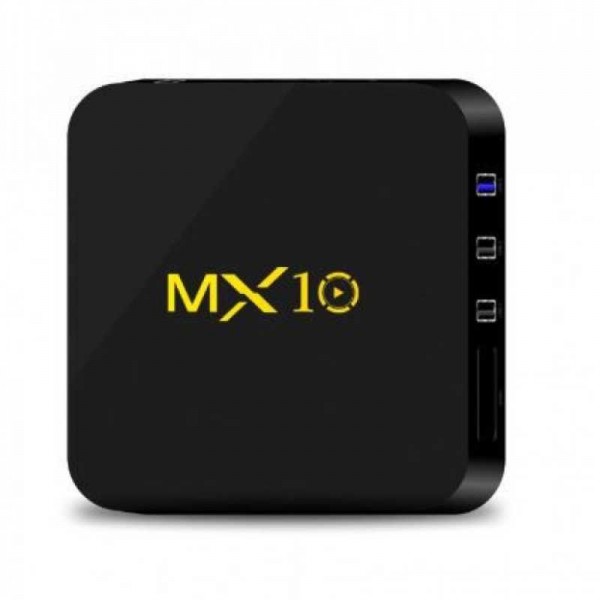 MX10 Android TV Box RK3328 Android 8.1 4K 4GB RAM 32GB Hafıza Bluetooth