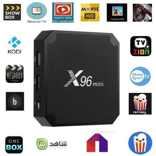 X96 mini Android TV Box S905W - 2GB Ram - 16GB Hafıza - Wifi - 4K - H265 Destekli