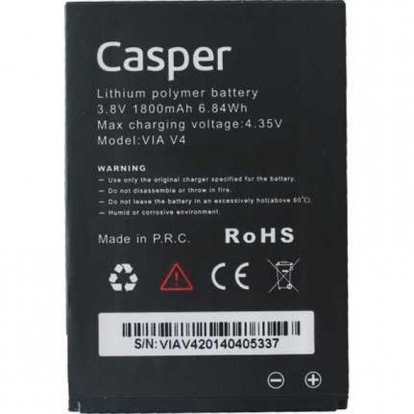 Casper Via V4 Batarya OEM