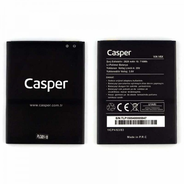 Casper Via V6X Batarya OEM