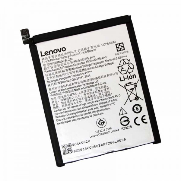 Lenovo K6 Batarya OEM