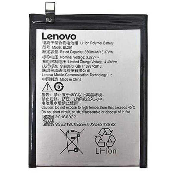 Lenovo K5 Note OEM Batarya