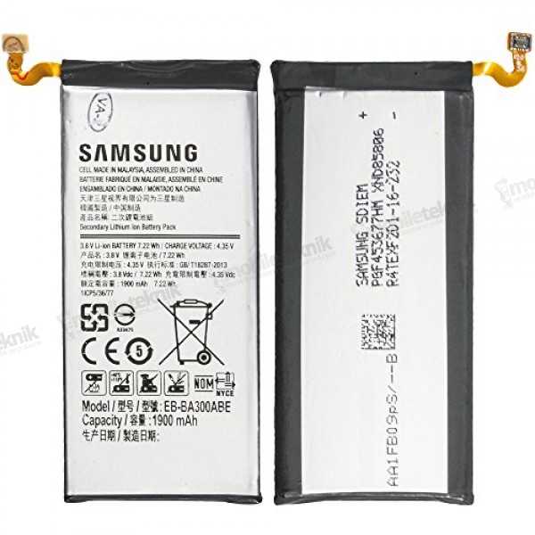 Samsung Galaxy A3 A300 Batarya OEM
