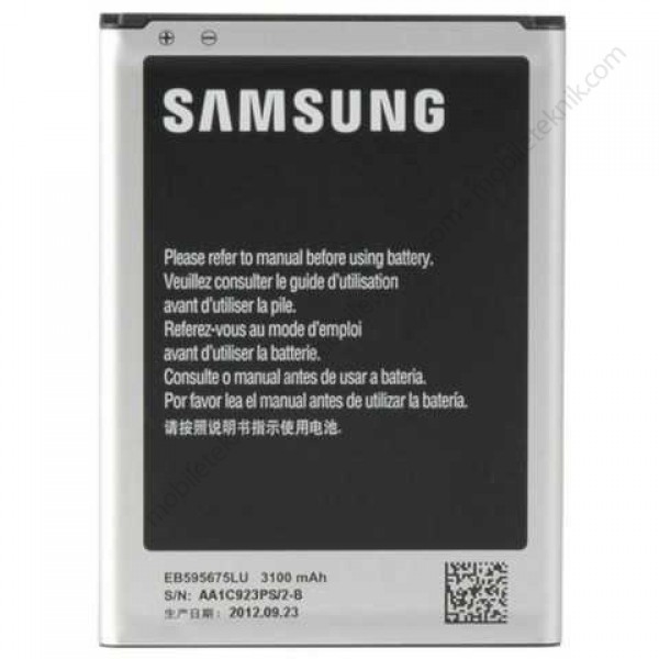 Samsung Galaxy Note 2 N7100 Batarya OEM
