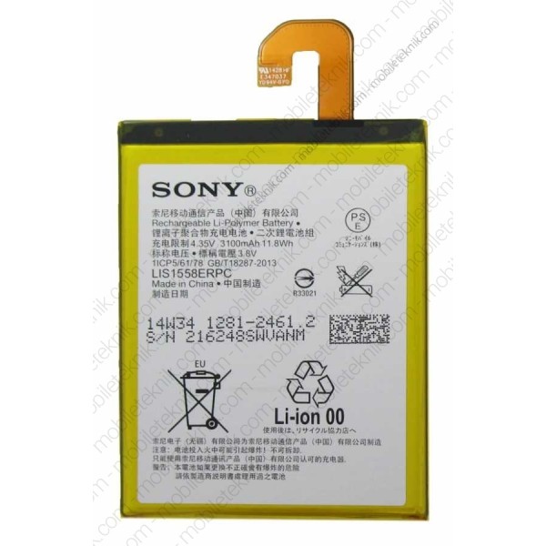 Sony Xperia Z3 Batarya OEM