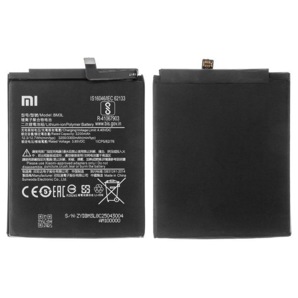 Xiaomi Mi 9 Batarya BM3L 3300 mAh OEM