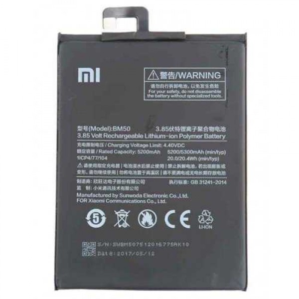 Xiaomi Mi Max 2 Batarya BM50 OEM