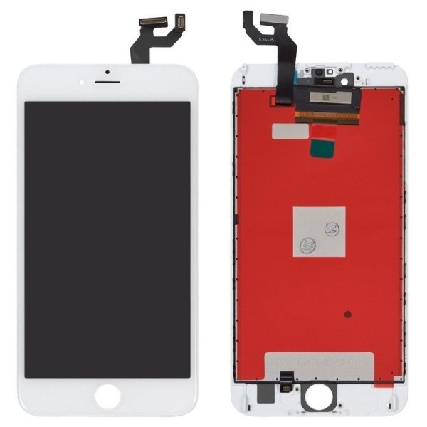Apple iPhone 6S Plus LCD Ekran Dokunmatik Panel Beyaz A+ Kalite
