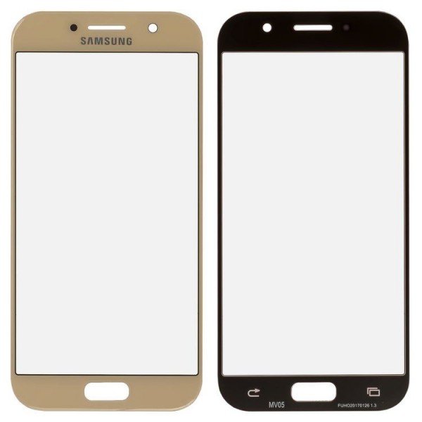 Samsung Galaxy A5 2017 SM-A520 Ön Cam Lens Ocalı Gold Orj.