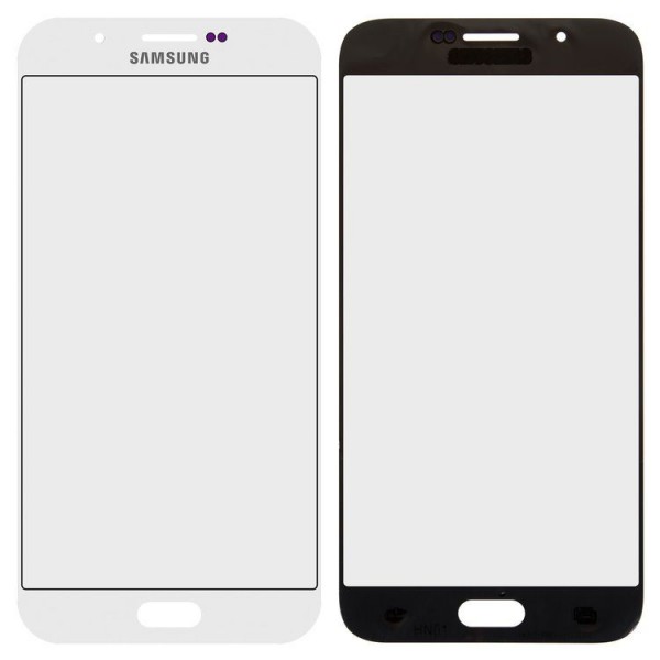 Samsung Galaxy A8 SM-A800 Ön Cam Lens Ocalı Beyaz Orj.