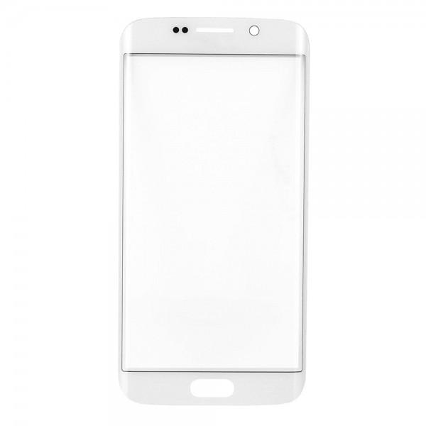 Samsung Galaxy S6 edge SM-G925 Ön Cam Lens Ocalı Beyaz Orj.