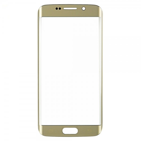 Samsung Galaxy S6 edge SM-G925 Ön Cam Lens Ocalı Gold Orj.