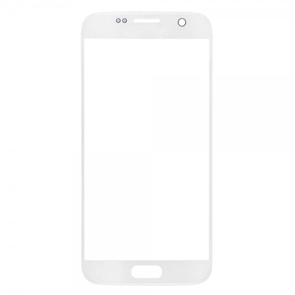 Samsung Galaxy S7 SM-G930 Ön Cam Lens Ocalı Beyaz Orj.