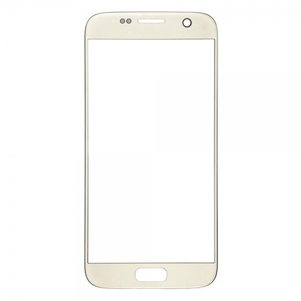 Samsung Galaxy S7 SM-G930 Ön Cam Lens Ocalı Gold Orj.