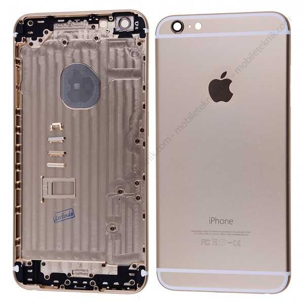 Apple iPhone 6 Plus Arka Kasa Kapak Boş Versiyon Gold
