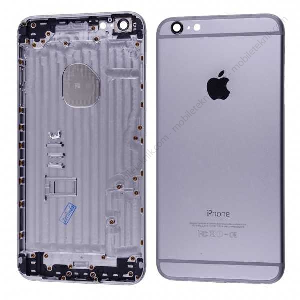 Apple iPhone 6 Plus Arka Kasa Kapak Boş Versiyon Uzay Gri