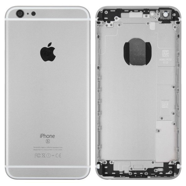 Apple iPhone 6S Plus Arka Kasa Kapak Boş Versiyon Gümüş Gri