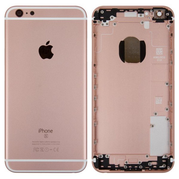 Apple iPhone 6S Plus Arka Kasa Kapak Boş Versiyon Rose Gold