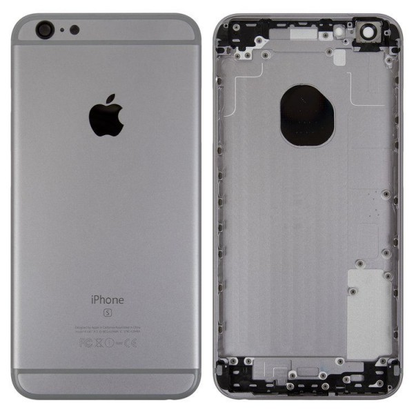 Apple iPhone 6S Plus Arka Kasa Kapak Boş Versiyon Uzay Grisi