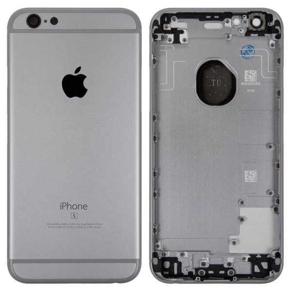 Apple iPhone 6S Arka Kasa Kapak Boş Versiyon Uzay Grisi