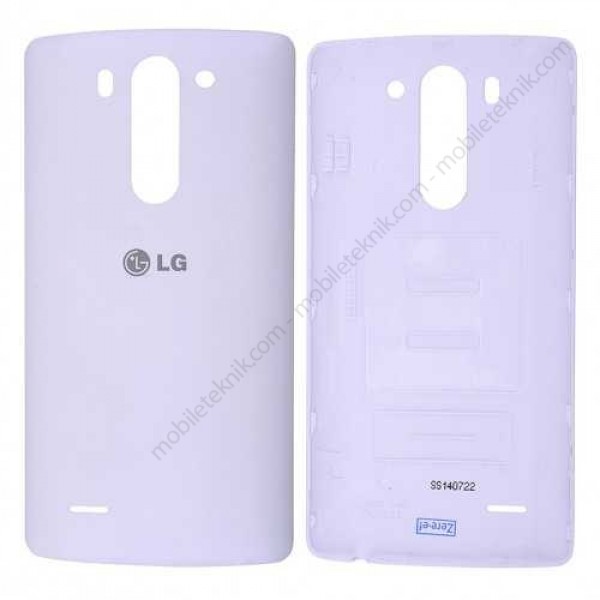 LG G3 Beat Orjinal Arka Batarya Kapağı Beyaz
