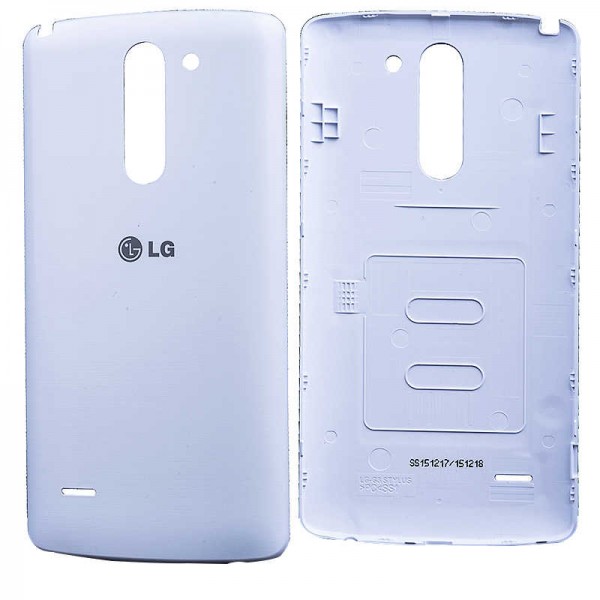LG G3 Stylus Orjinal Arka Batarya Kapağı Beyaz