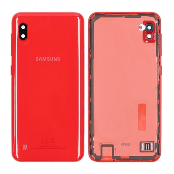 Samsung Galaxy A10 A105 Arka Kapak, Batarya Kapağı Kırmızı