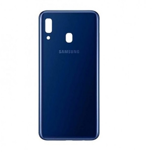 Samsung Galaxy A20 SM-A205 Arka Kapak, Batarya Kapağı Mavi