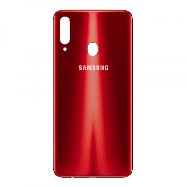 Samsung Galaxy A20S SM-A207 Arka Kapak, Batarya Kapağı Kırmızı