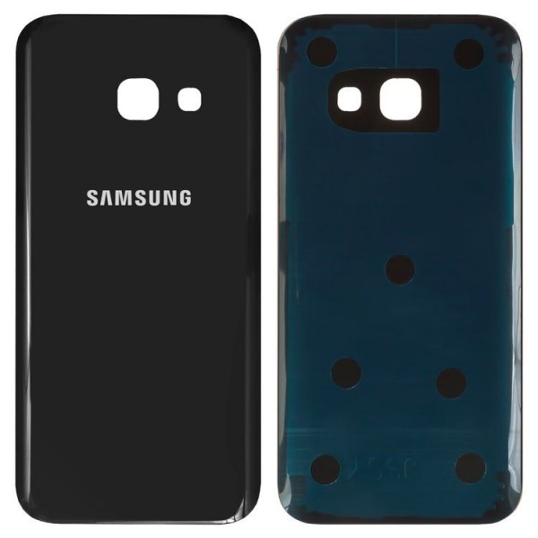 Samsung Galaxy A3 2017 SM-A320 Arka Pil Kapağı, Batarya Kapağı Siyah