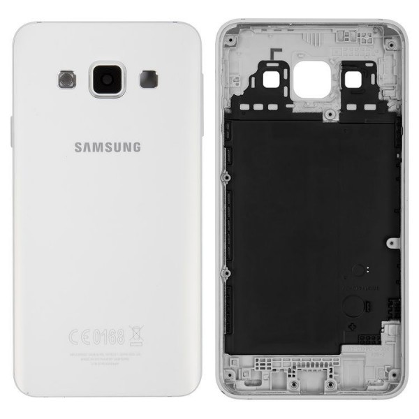 Samsung Galaxy A3 SM-A300 Arka Pil Kapağı, Batarya Kapağı Beyaz