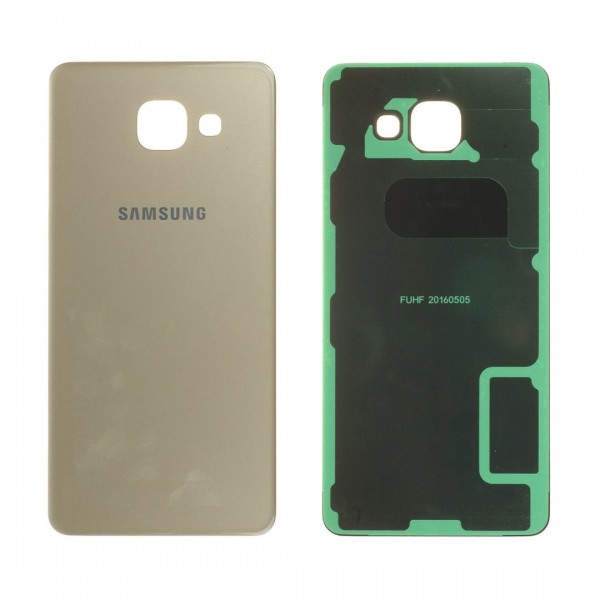 Samsung Galaxy A5 2016 SM-A510 Arka Pil Kapağı, Batarya Kapağı Gold