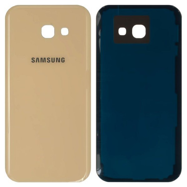 Samsung Galaxy A5 2017 SM-A520 Arka Pil Kapağı, Batarya Kapağı Gold