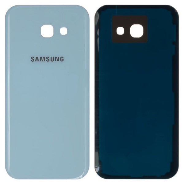 Samsung Galaxy A5 2017 SM-A520 Arka Pil Kapağı, Batarya Kapağı Mavi