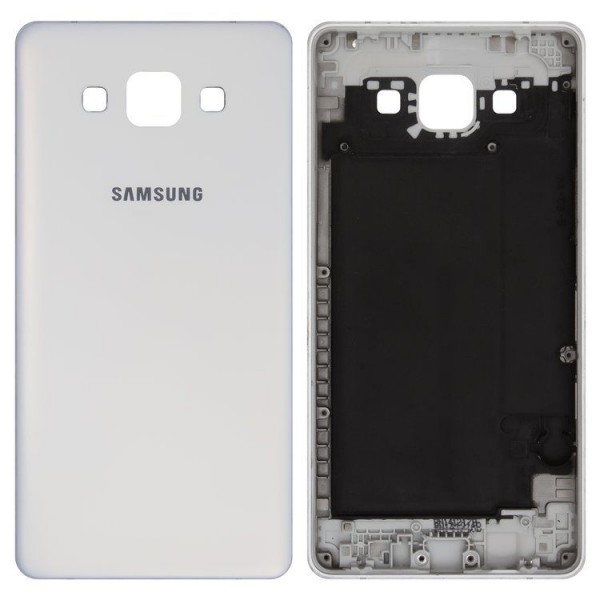 Samsung Galaxy A5 SM-A500 Arka Pil Kapağı, Batarya Kapağı Beyaz