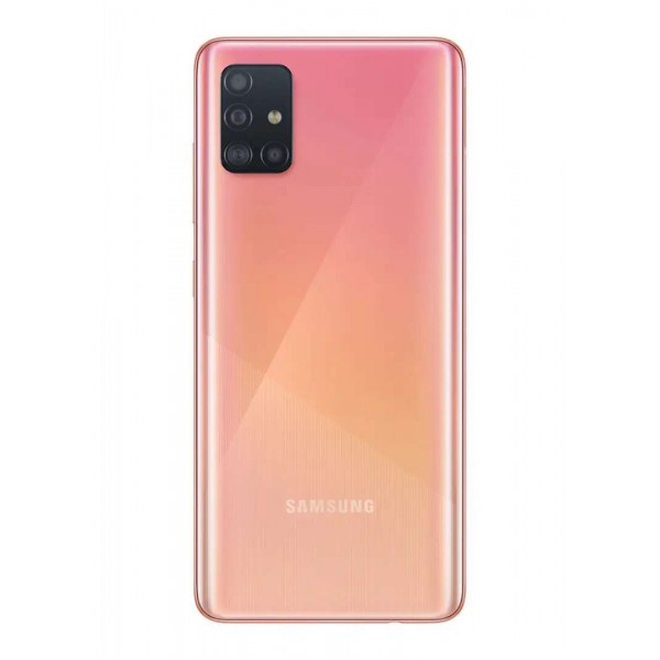Samsung Galaxy A51 SM-A515 Arka Kapak, Batarya Kapağı Pembe
