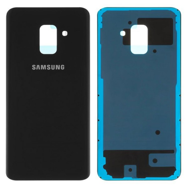 Samsung Galaxy A8 2018 SM-A530 Arka Pil Kapağı, Batarya Kapağı Siyah