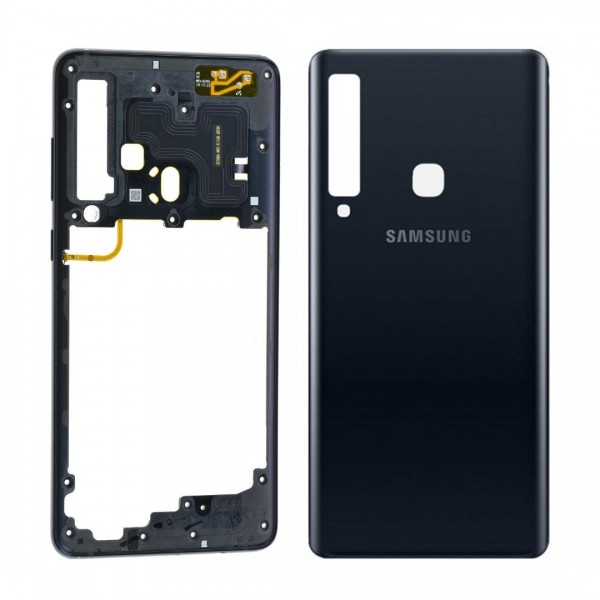Samsung Galaxy A9 2018 SM-A920 Arka Kasa, Batarya Kapağı Siyah