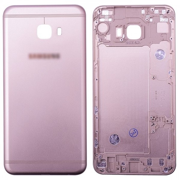 Samsung Galaxy C7 Pro SM-C701 Kasa Arka Kapak Rose Gold